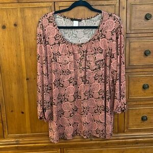 JENNIE & MARLIS WOMAN 3/4 sleeve blouse